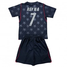 Forente stater Giovanni Reyna #7 Bortedraktsett Barn VM 2026 Kortermet (+ korte bukser)